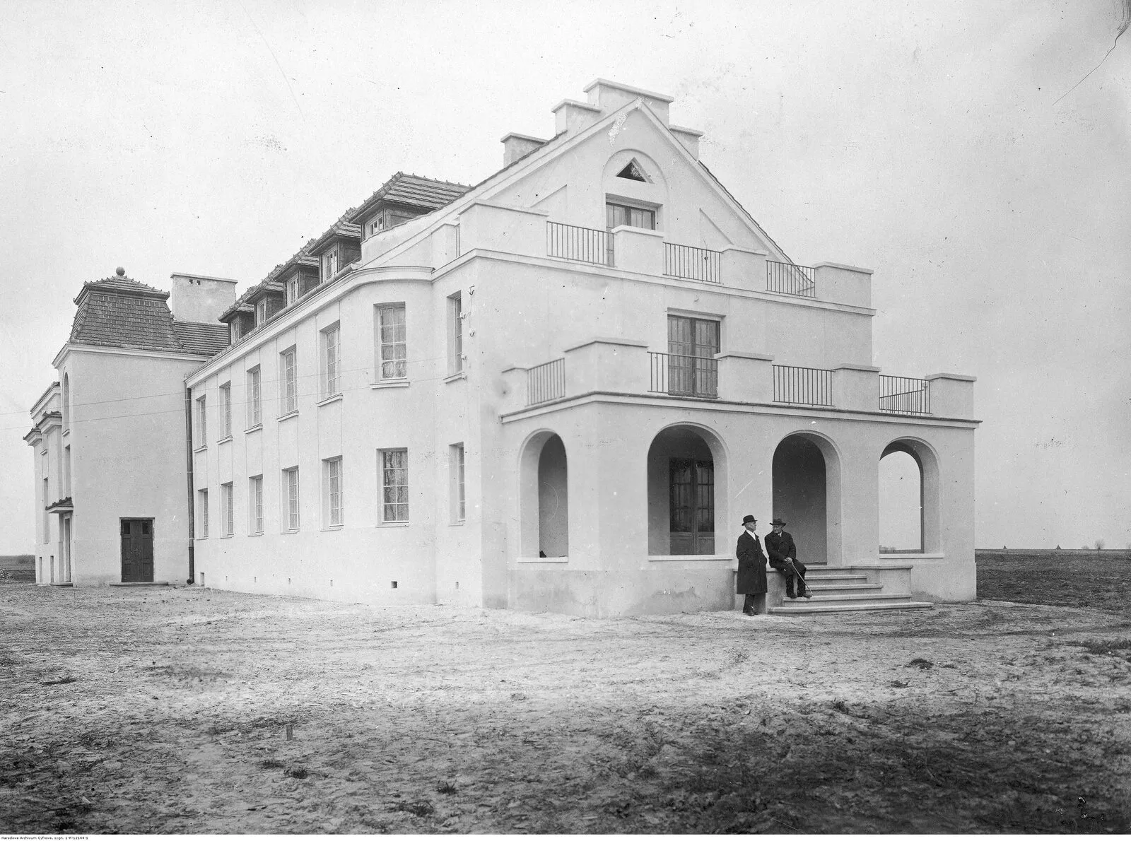 Dom Artystów Weteranów Scen Polskich w Skolimowie na zdjęciu z 1927 roku