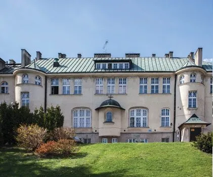 Dawna pensja Pawlickiej na skarpie przy ulicy Słonecznej w Konstancinie