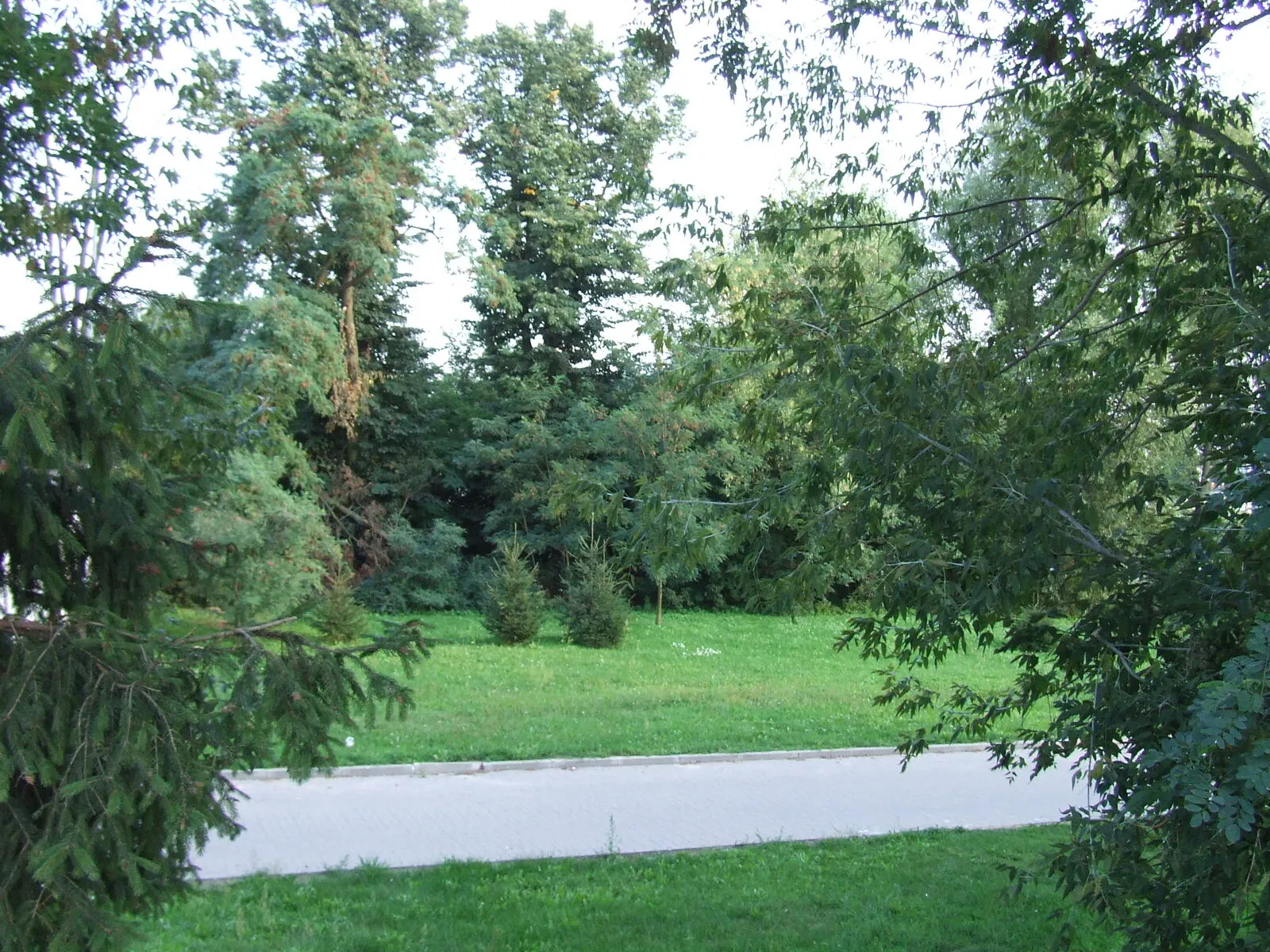 Dawny park dworski w dzielnicy Sulbiny w Garwolinie